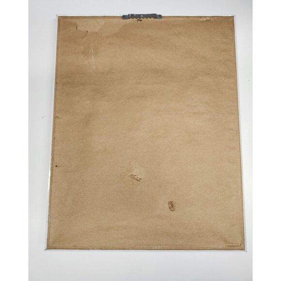 Birch Trees & Flowers Cross Stitch Art Framed 14.75x11.5" Needlepoint - Picture 2 of 10